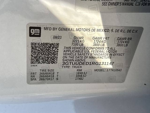 2024 GMC Sierra 1500 4WD Crew Cab 147" SLT