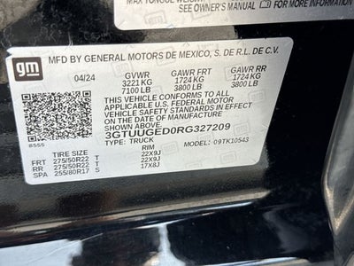 2024 GMC Sierra 1500 4WD Crew Cab 147" Denali