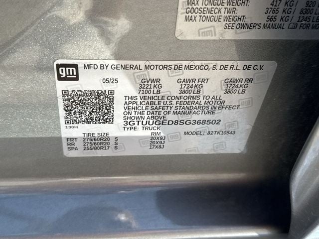 2025 GMC Sierra 1500 4WD Crew Cab 147" Denali