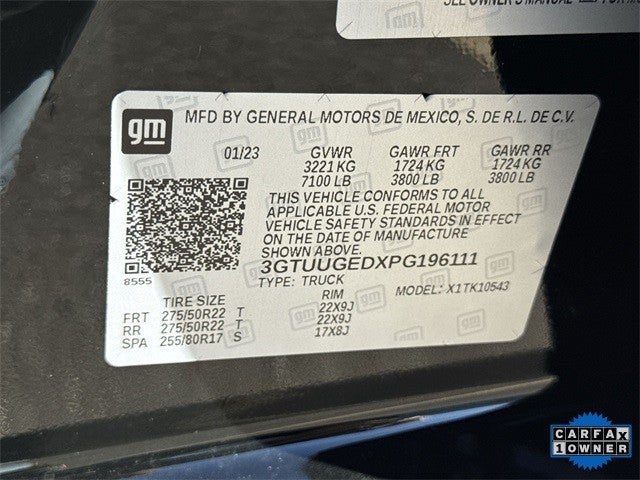 2023 GMC Sierra 1500 4WD Crew Cab 147" Denali