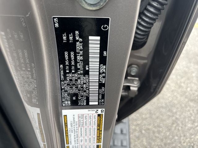 2025 Toyota Land Cruiser 4WD (Natl)