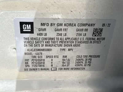2022 Buick Encore AWD 4dr Preferred