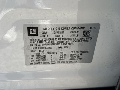 2022 Buick Encore AWD 4dr Preferred