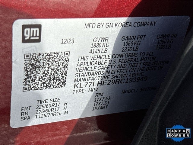 2024 Chevrolet Trax FWD 4dr LT