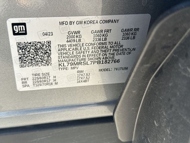 2023 Chevrolet TrailBlazer AWD 4dr LT