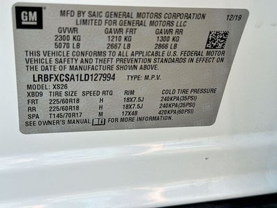 2020 Buick Envision FWD 4dr Essence