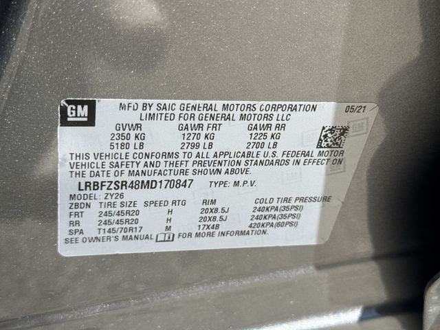 2021 Buick Envision AWD 4dr Avenir