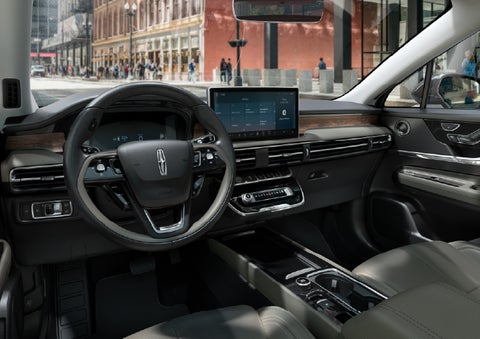 The interior dashboard of 2026 Lincoln Corsair® SUV is shown here. | Dave Sinclair Lincoln St. Peters in Saint Peters MO