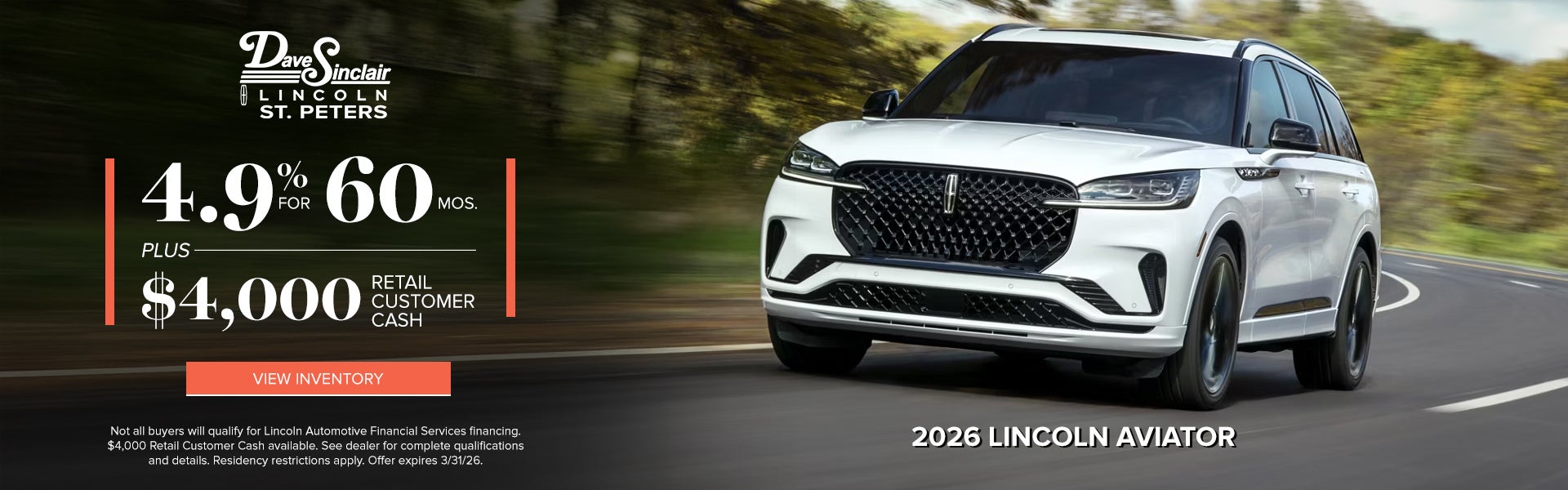 2026 Lincoln Aviator For Sale