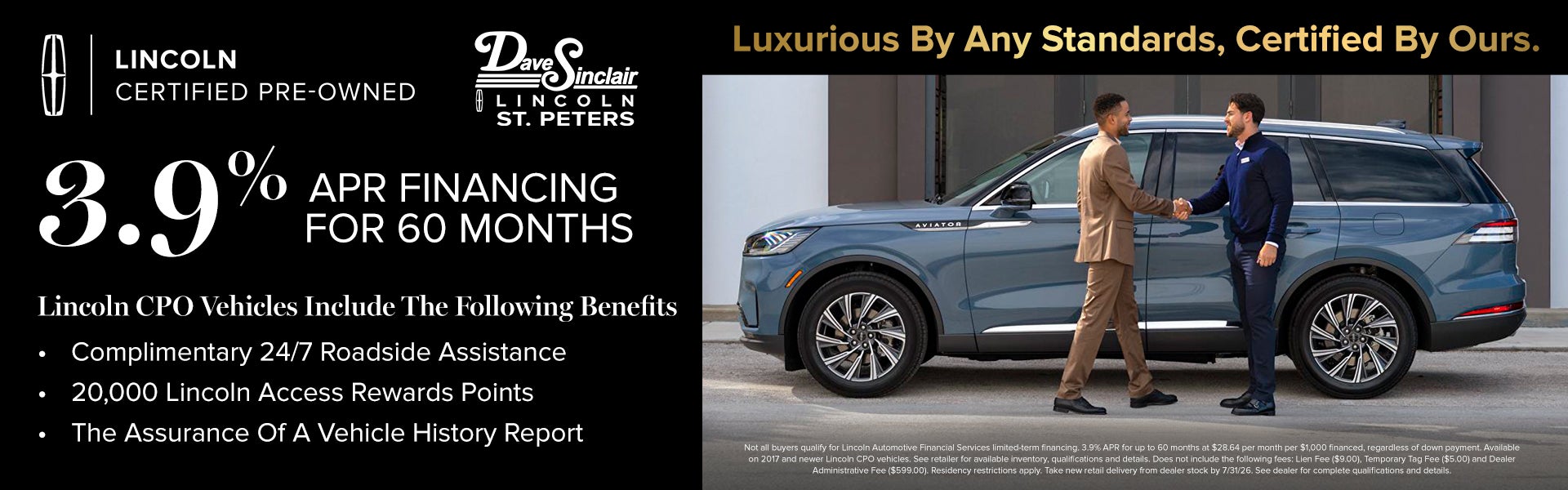 Lincoln CPO Vehicles For Sale - St. Charles & St. Louis, MO